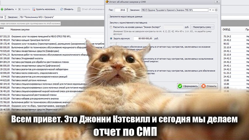 Отчет об СМП и СОНО в 2019 - новые или старые правила?
