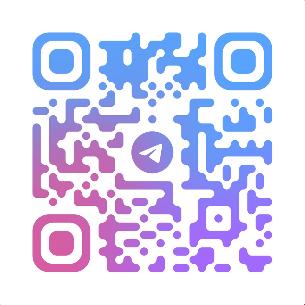 QR-код Telegram-канала